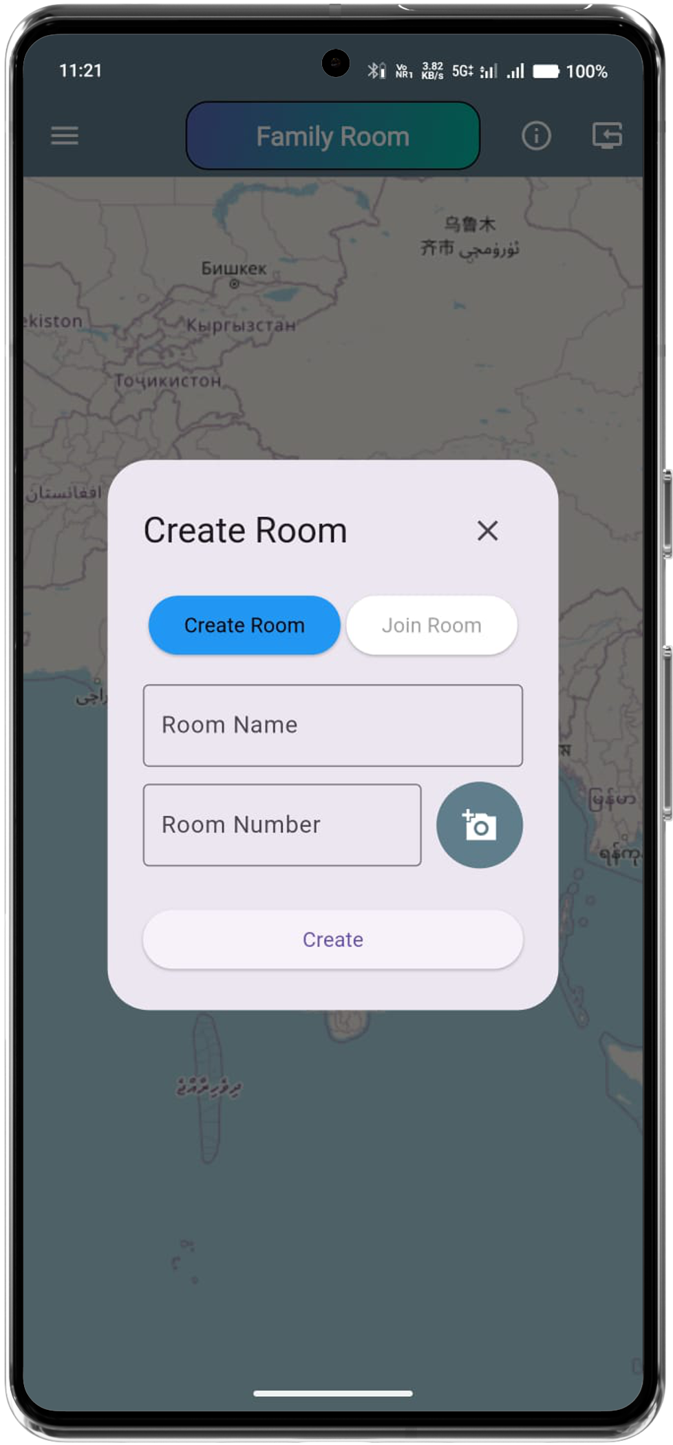 Family Room dashboard